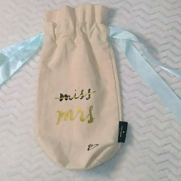Kate spade drawstring wine bag - Picture 6 of 7